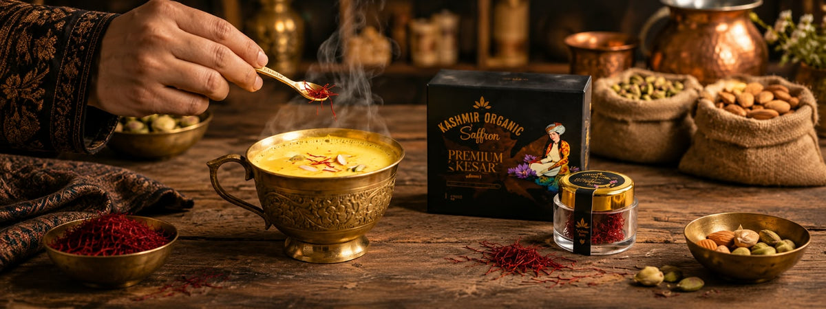Kashmir Organic Nuts Premium Saffron: Benefits, Uses, and How to Identify Pure Saffron