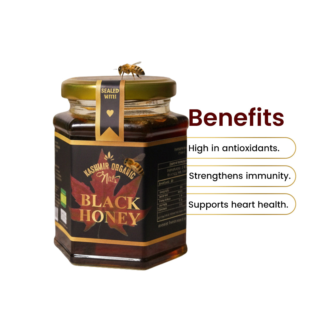 Kashmir Organic Black Honey
