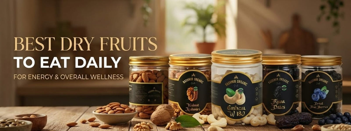 Best Dry Fruits to Eat Daily for Energy and Overall Wellness