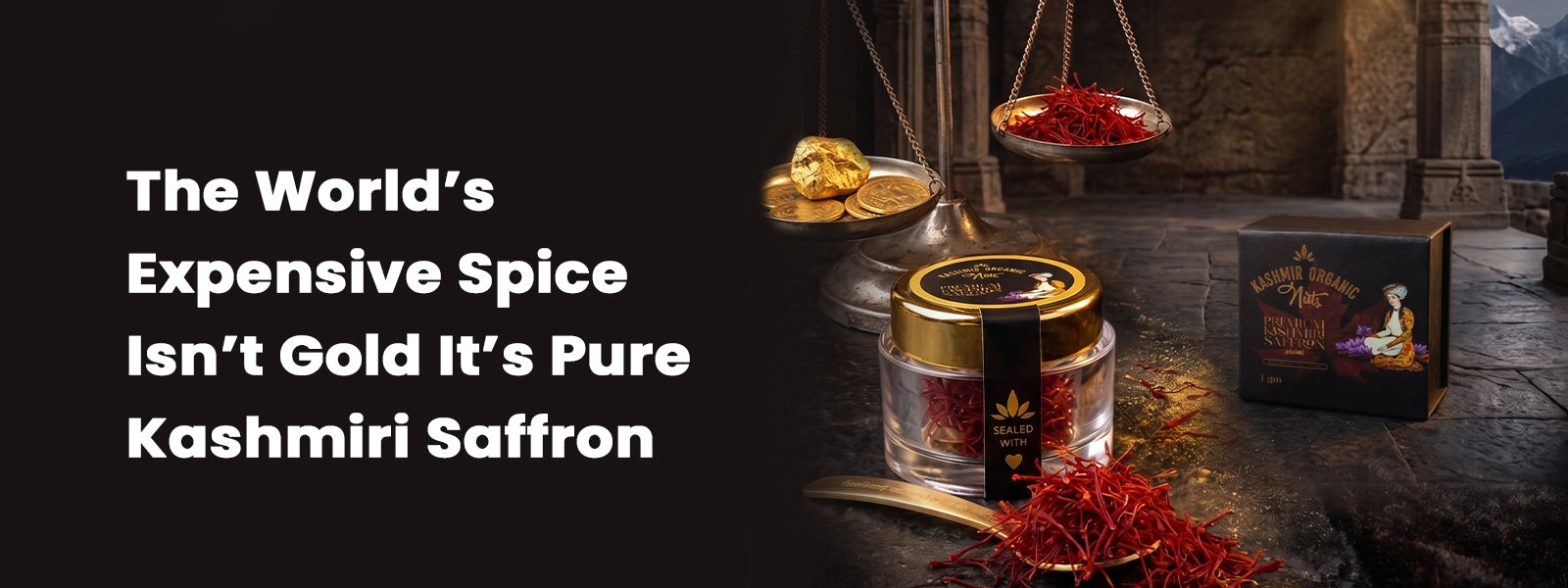 The World’s Expensive Spice Isn’t Gold - It’s Pure Kashmiri Saffron