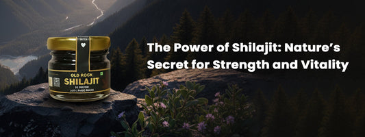 The Power of Shilajit: Nature’s Secret for Strength and Vitality