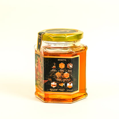 Kashmir Organic Wild Forest Honey - 100% Raw & Unprocessed | 350g