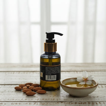 Pure Kashmiri Mamra Almond Oil - 100% Cold Pressed & Organic | 100g