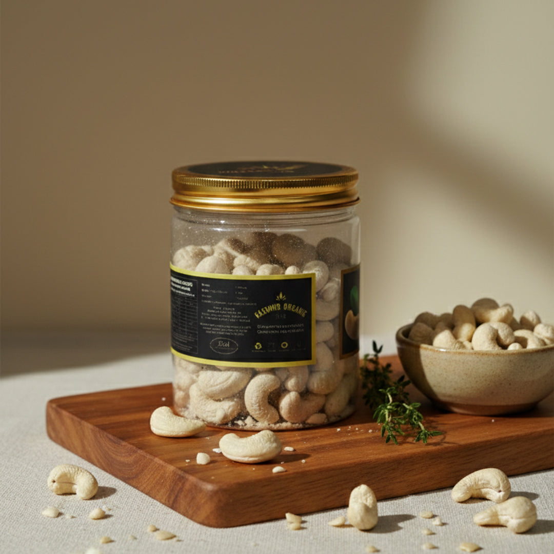 Premium Kashmir Organic Cashews w180 (Kaju)