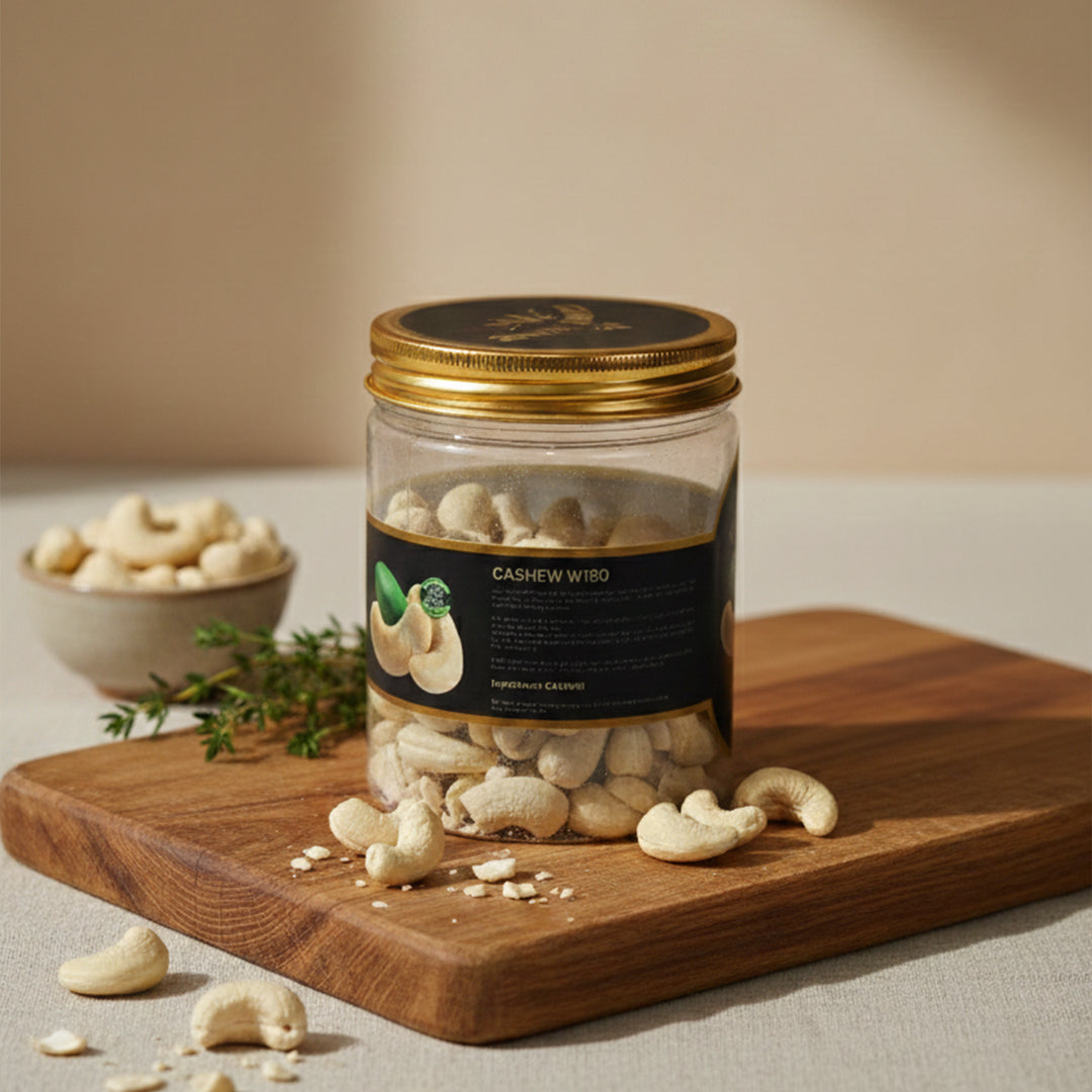 Premium Kashmir Organic Cashews w180 (Kaju)
