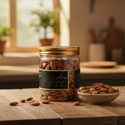 Kashmir Organic Premium Raw Mamra Almonds | 250g