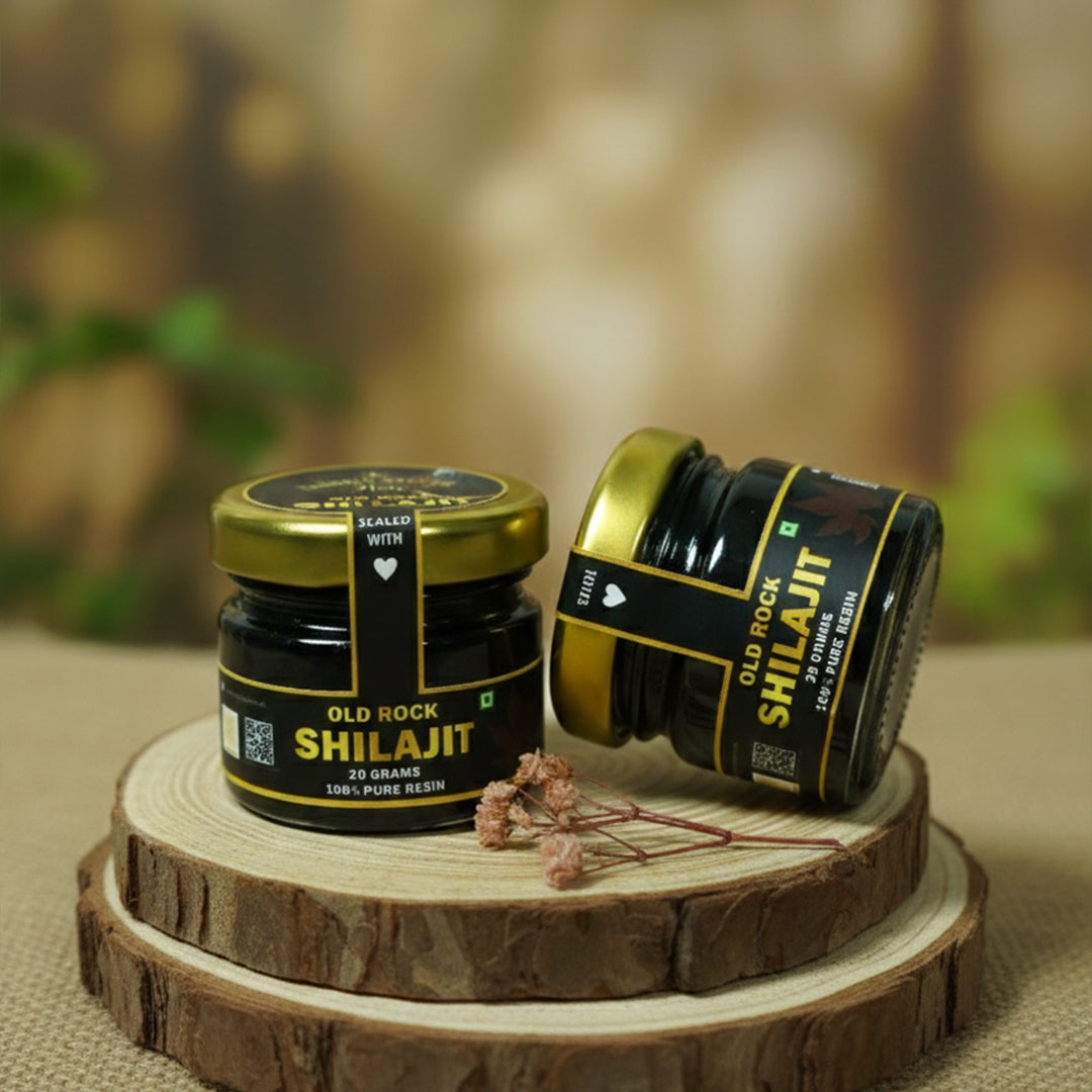 Kashmir Organic Old Rock Shilajit/Shilajeet