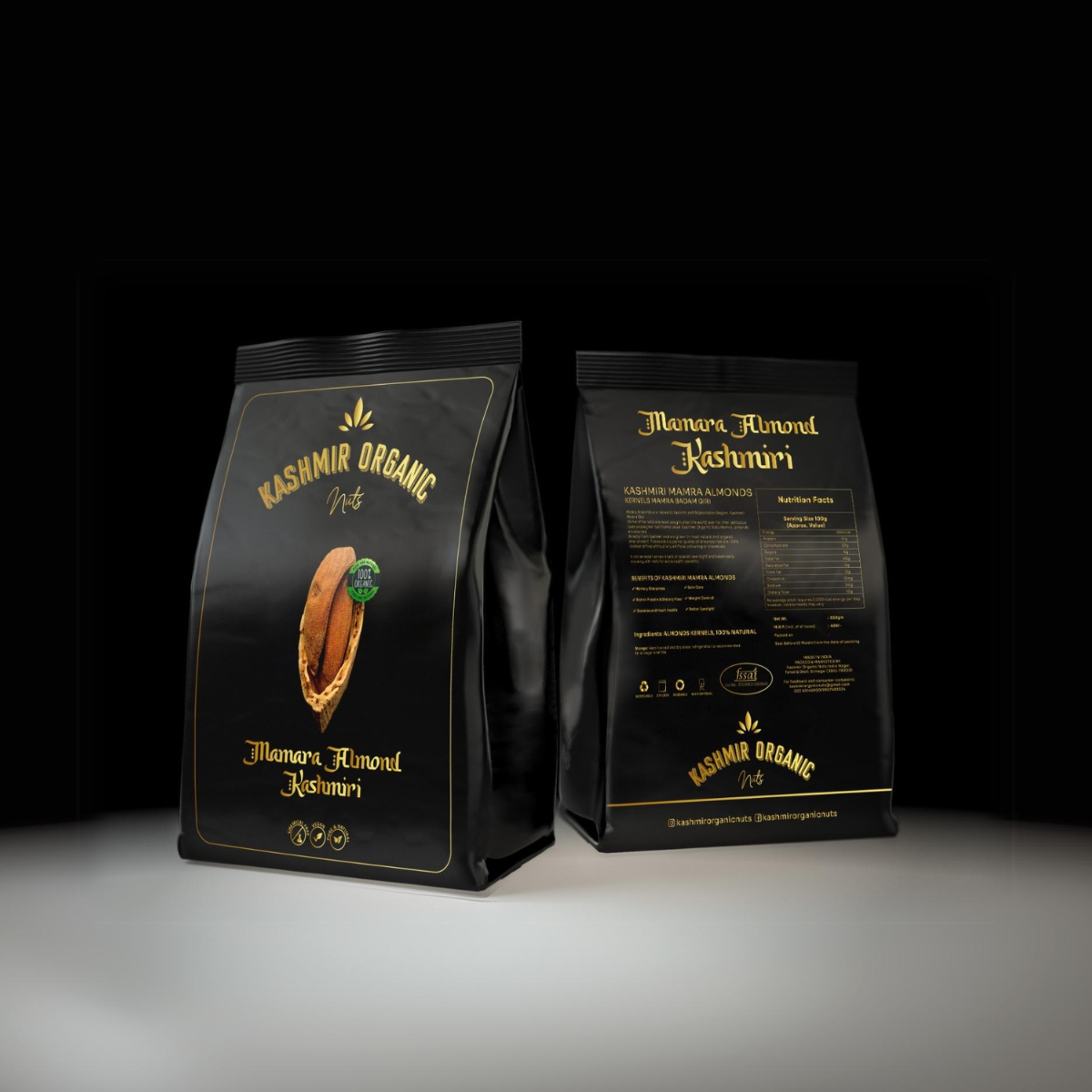 Kashmir Organic Mamra Almond
