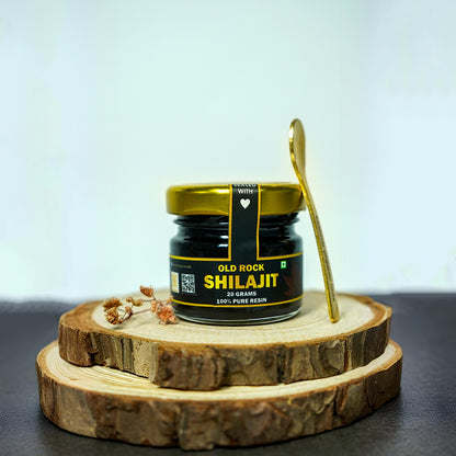 Kashmir Organic Old Rock Shilajit/Shilajeet