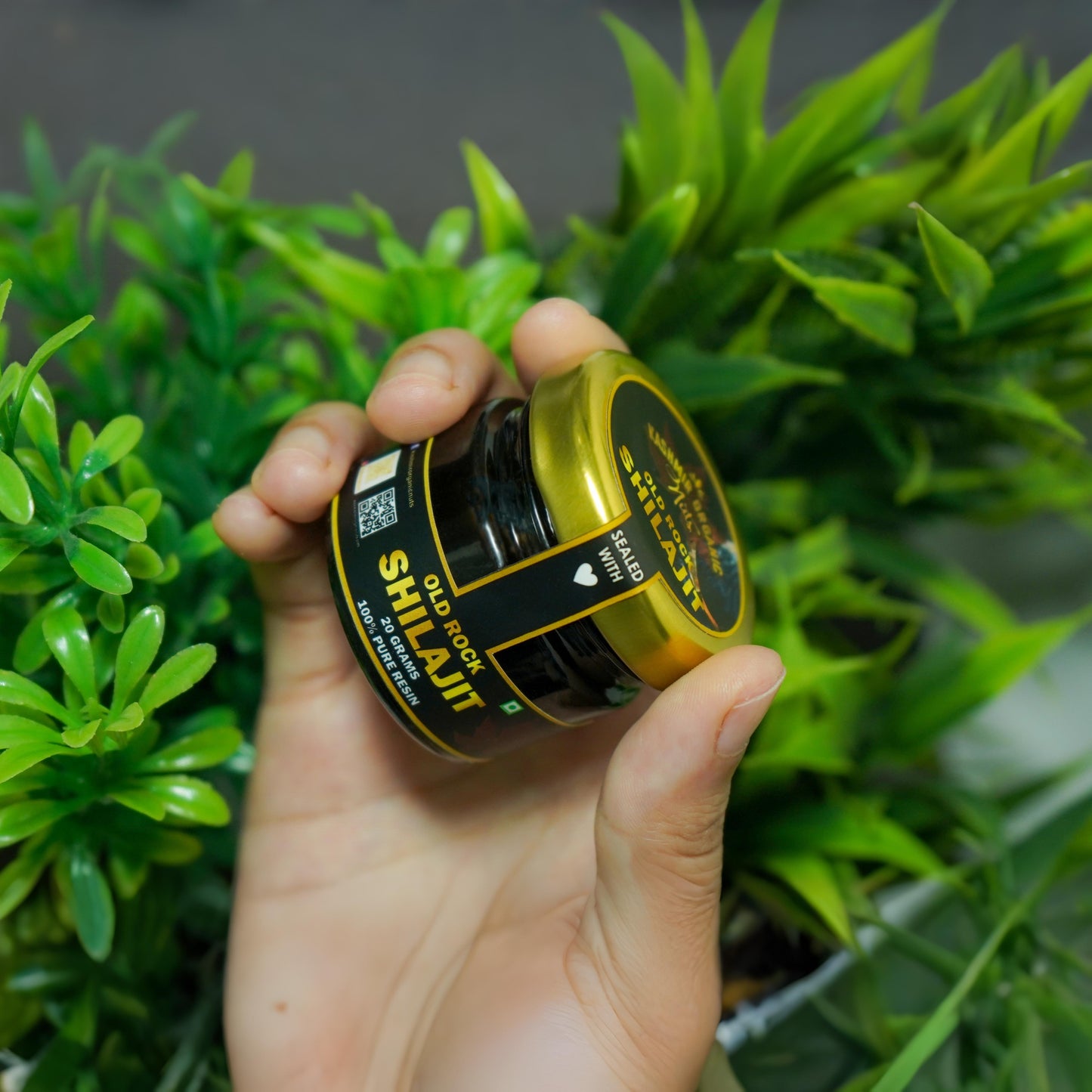 Kashmir Organic Old Rock Shilajit/Shilajeet