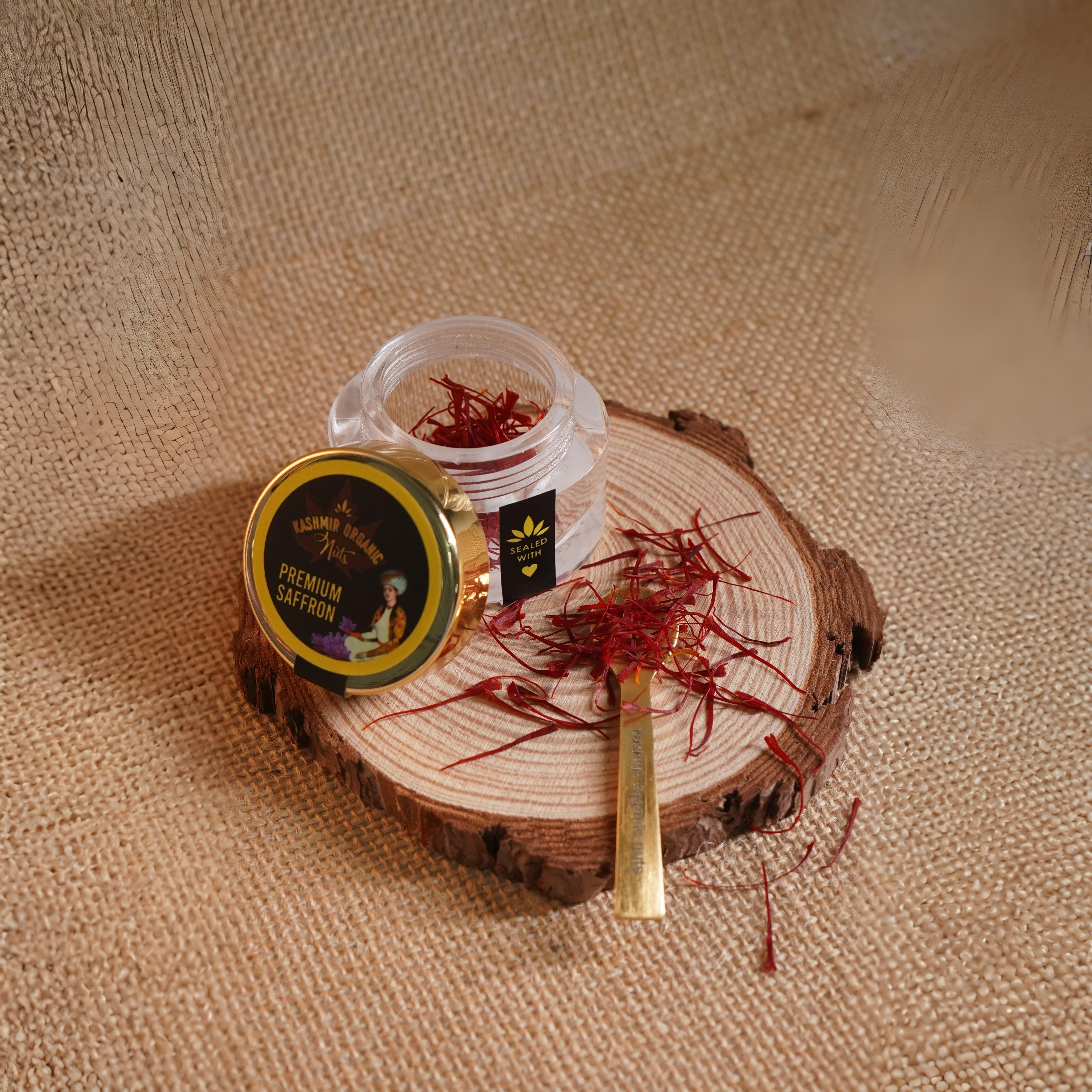 Kashmir Organic Premium Saffron (Kesar) | 1g |  100% Pure and Original