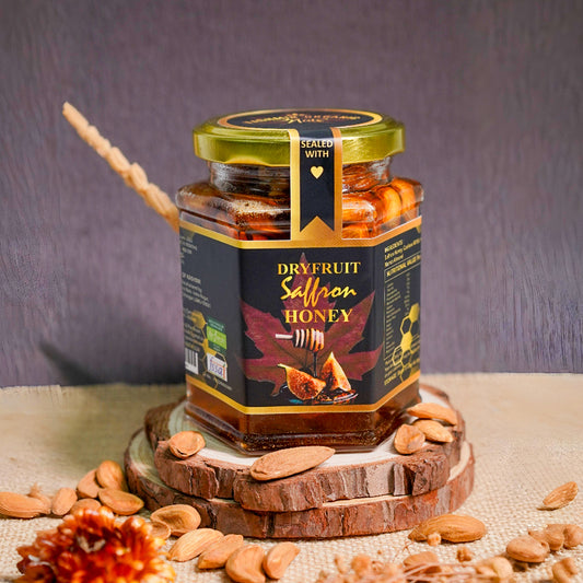 Kashmir Organic Dry fruit Saffron Honey