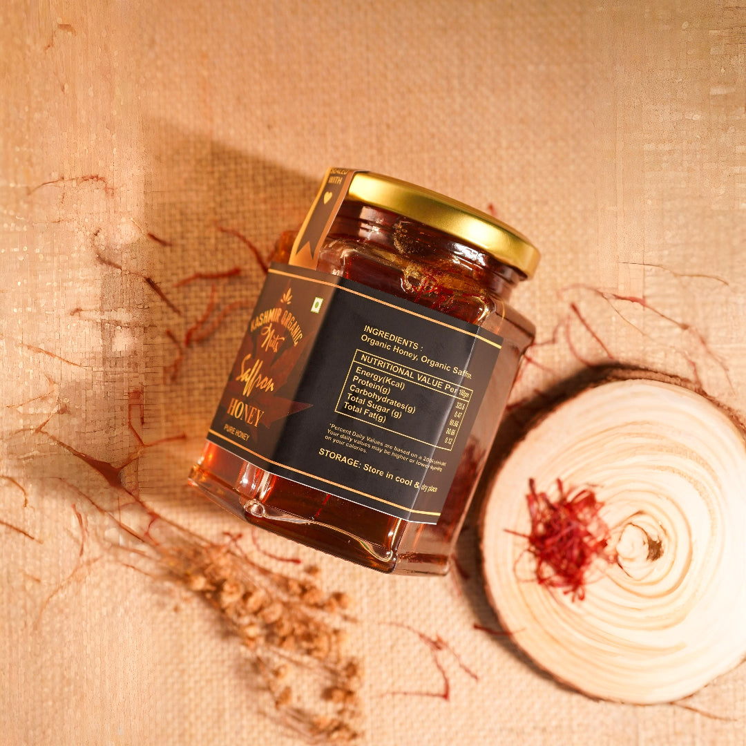 Kashmiri Saffron Honey