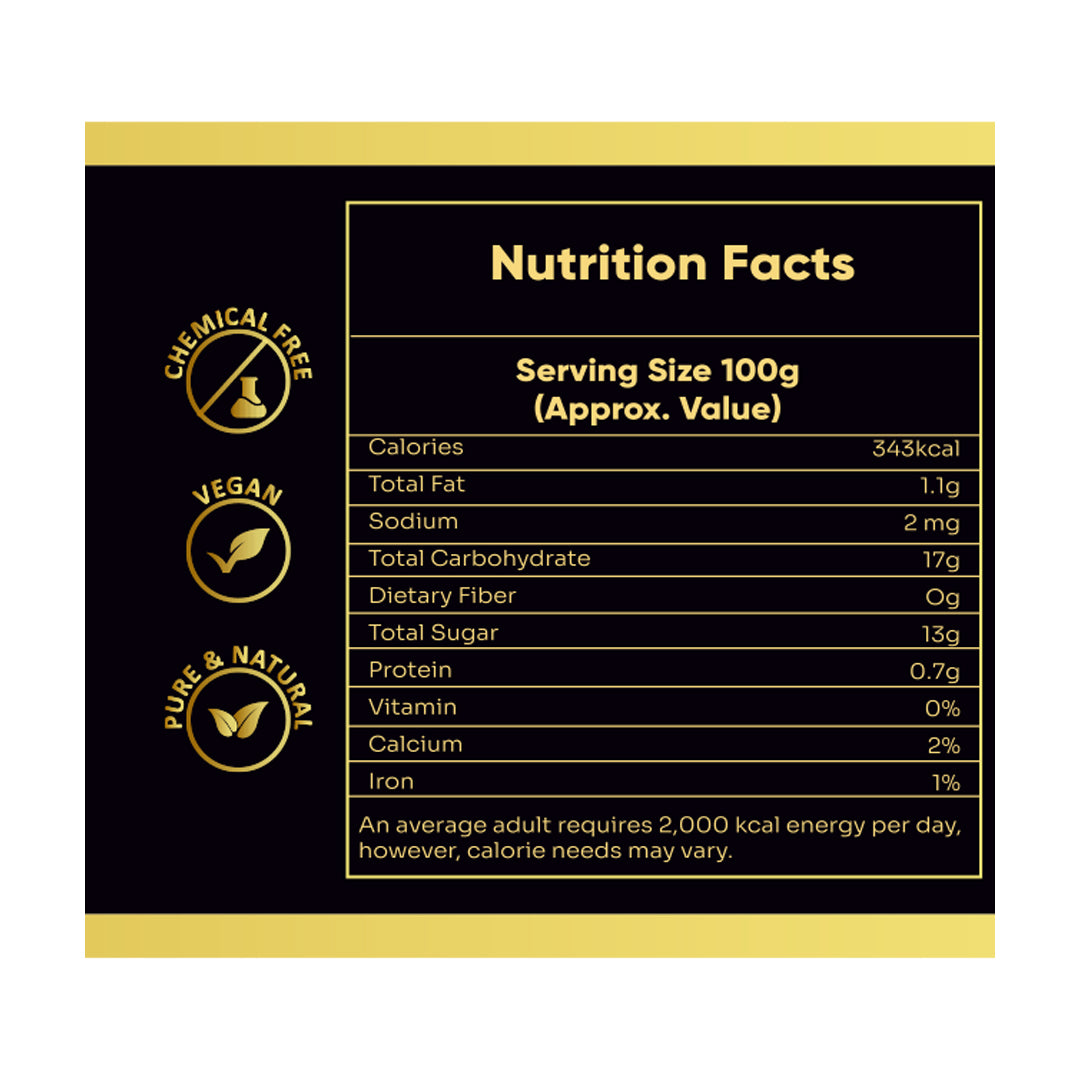 Kashmir Organic Dried Blueberries | 100% Natural & Antioxidant Rich | 200g