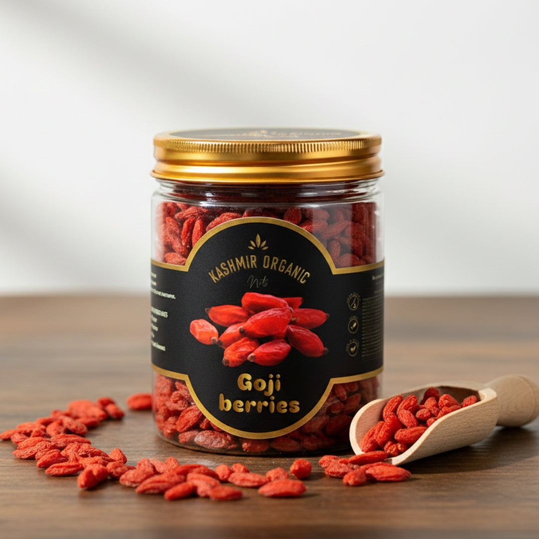 Goji Berries | Kashmir Organic Nuts Premium Himalayan Berries