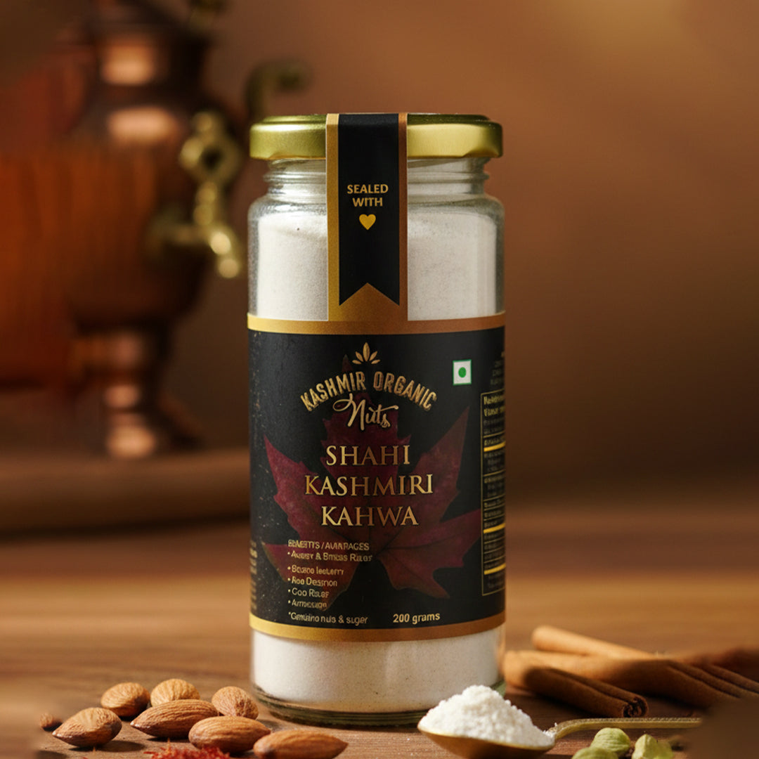Authentic Shahi Kashmiri Kahwa Powder - Premium Spiced Tea | 200g