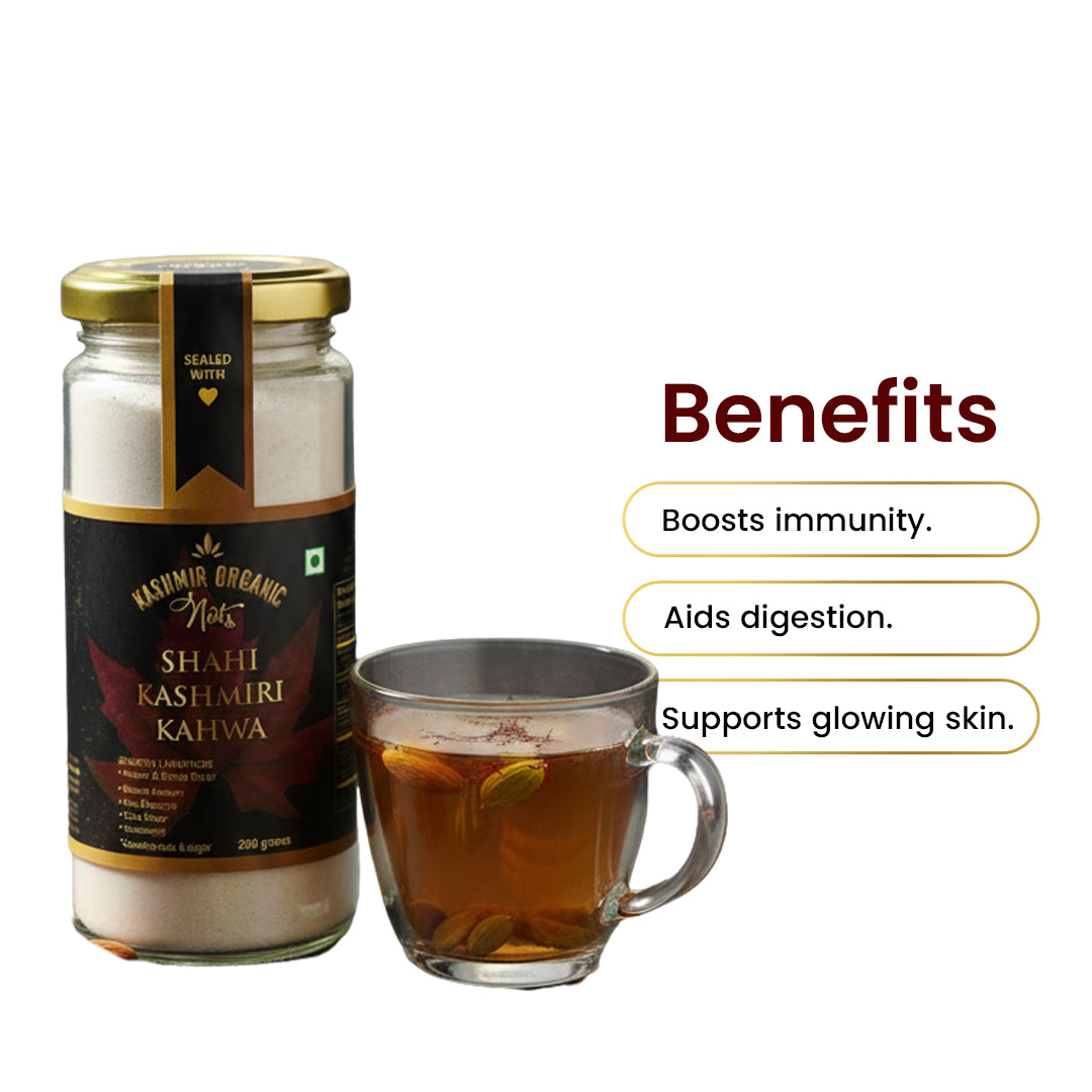 Authentic Shahi Kashmiri Kahwa Powder - Premium Spiced Tea | 200g