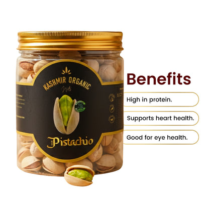 Kashmir Organic Pistachio Salted