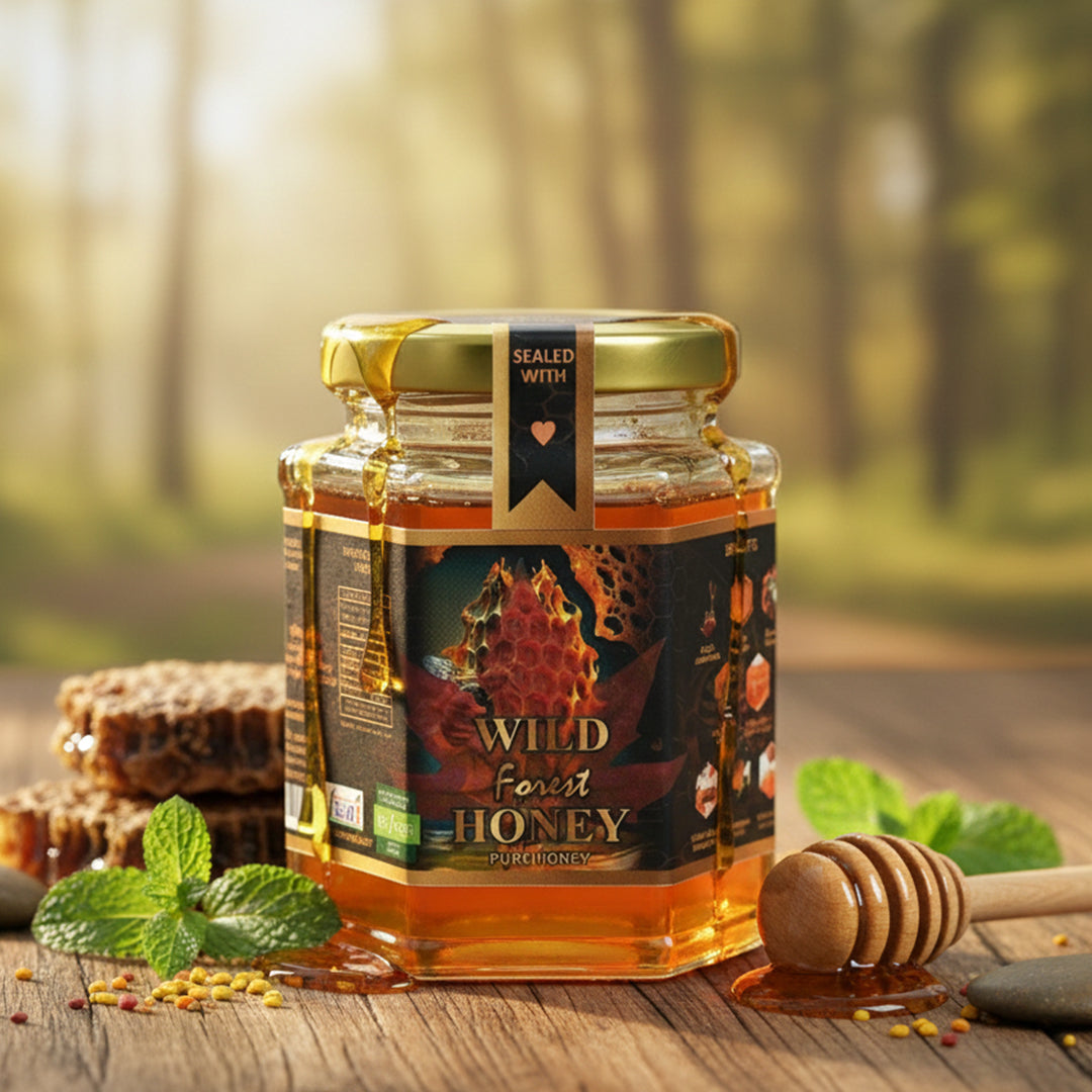 Kashmir Organic Wild Forest Honey