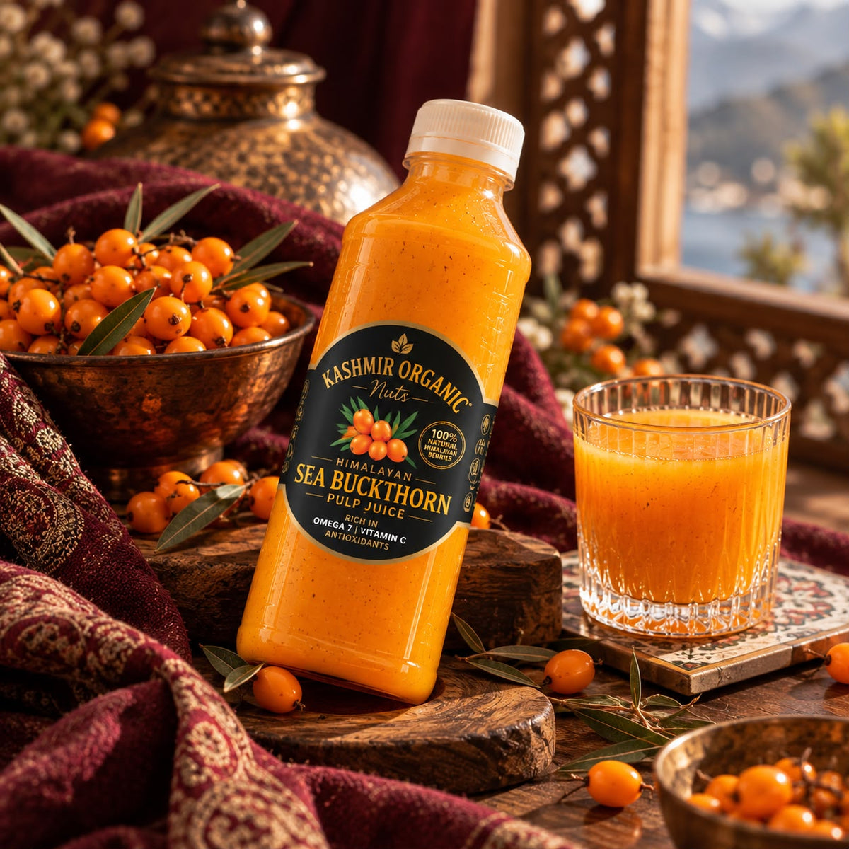 Kashmir Organic Sea Buckthorn Pulp Juice