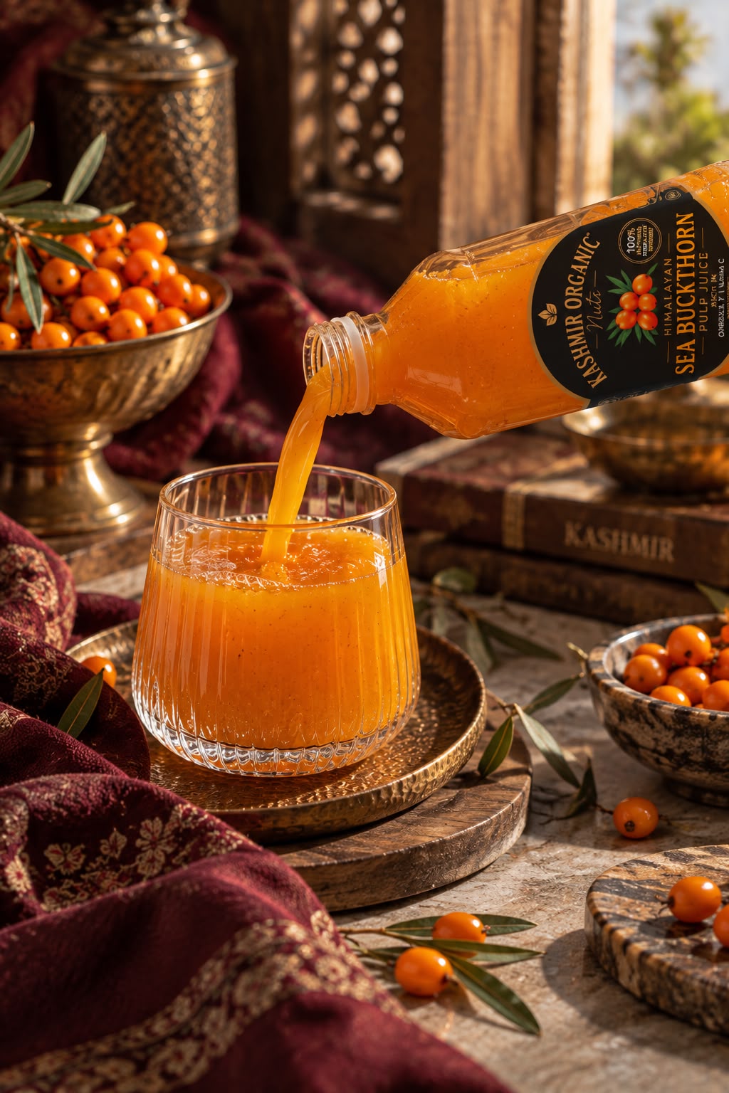 Kashmir Organic Sea Buckthorn Pulp Juice