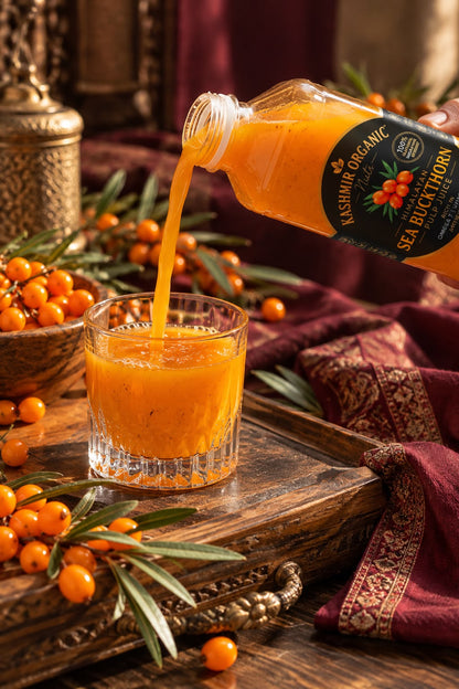 Kashmir Organic Sea Buckthorn Pulp Juice